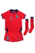 Fotbalové Dres Anglie Marcus Rashford #11 Dětské Venkovní Oblečení MS 2022 Krátký Rukáv (+ trenýrky)